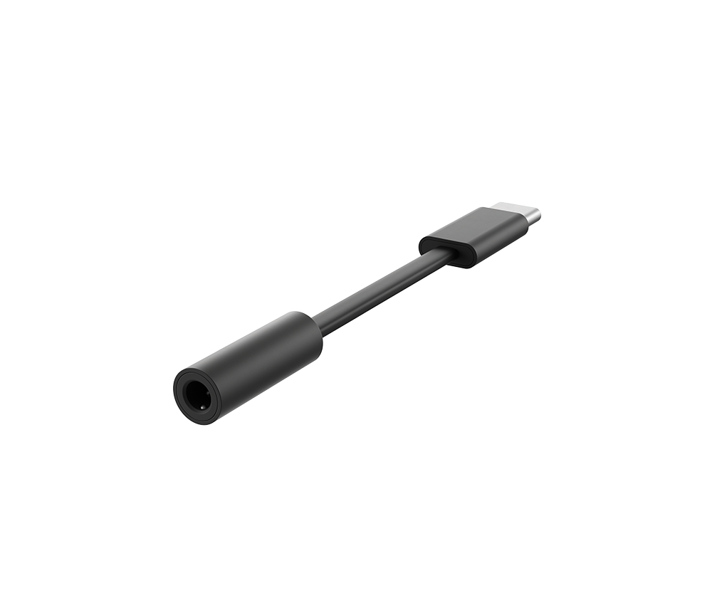 Microsoft Adapter Surface Audio USB-C - 3.5 mm - Czarny