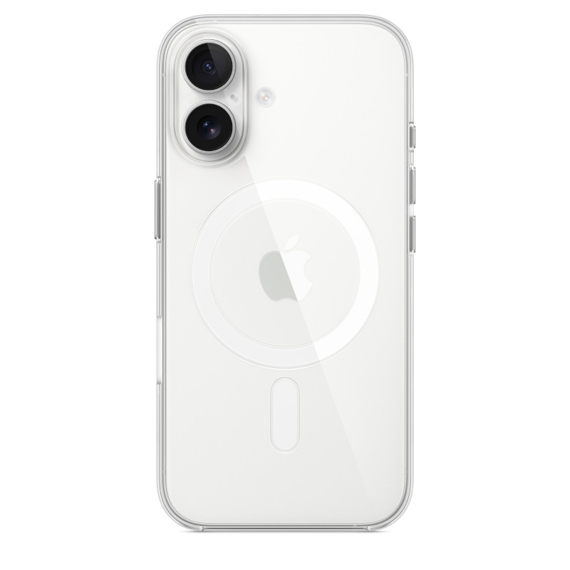 Apple Etui Silikonowe iPhone 16 Clear z MagSafe