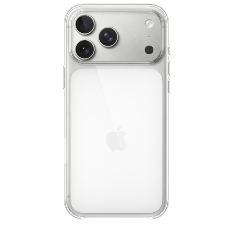 Apple Etui Silikonowe iPhone 17 Pro Max z MagSafe - Przezroczysty