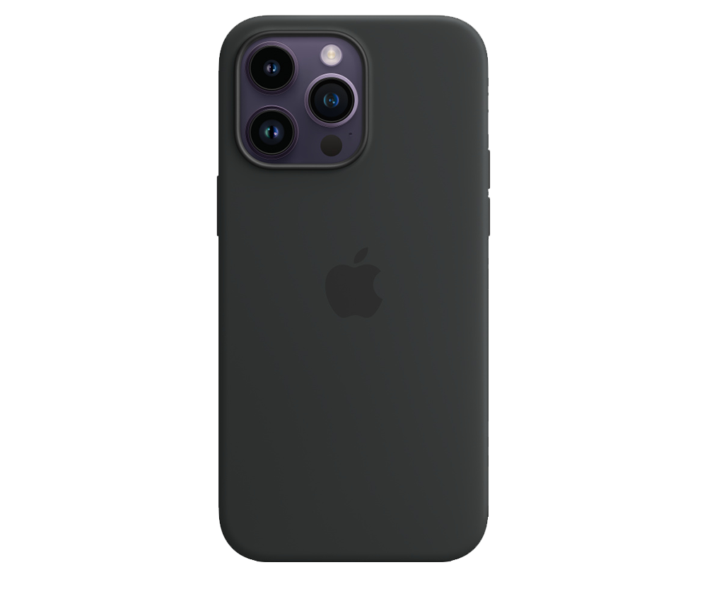 Apple Etui silikonowe iPhone 14 Pro z MagSafe - Północ