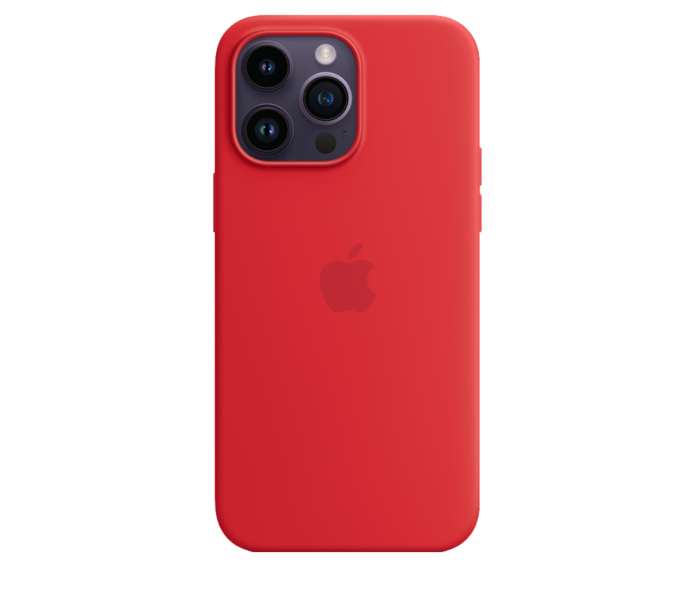 Apple Etui silikonowe iPhone 14 Pro z MagSafe - (PRODUCT)RED