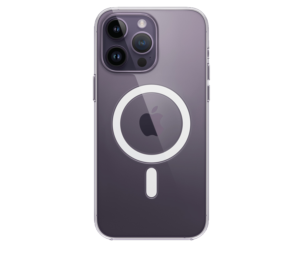 Apple Etui silikonowe iPhone 14 Pro Max z MagSafe - Przezroczyste