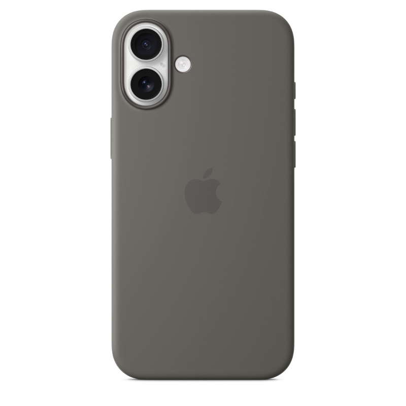 Apple Etui Silikonowe iPhone 16 Plus z  MagSafe - Górska Szarość