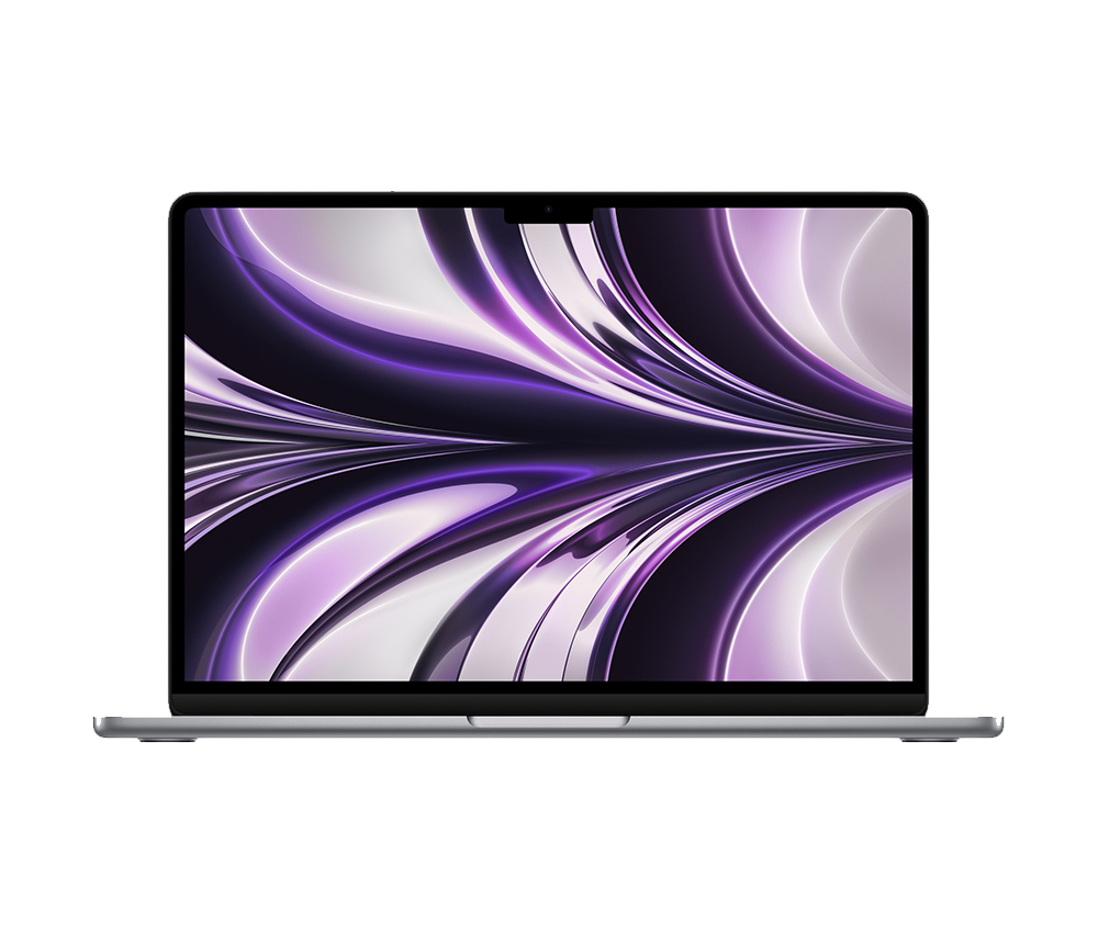 Apple MacBook Air (2022)/ M2 8-core CPU/ 8-core GPU/ 8 GB/ 256 GB SSD/ 30W/ MagSafe 3/ Touch ID/ Liquid Retina/ True Tone/ 16‑core  Neural Engine - Gwiezdna Szarość